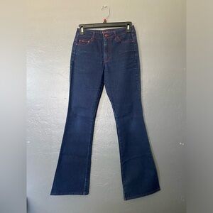 Lei Y2K Dark Blue Flared‎ Jeans Size 1